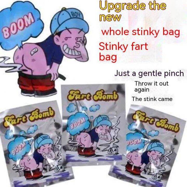 fart bomb / bad smell prank 20pcs per pad / loot bag filler toy