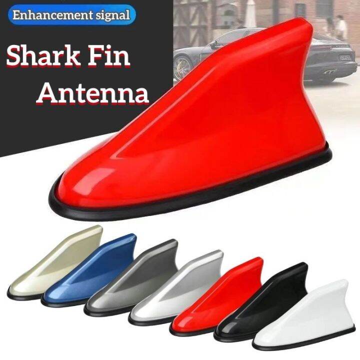 Upgraded Car Shark Fin Antenna Roof Antenna Cover Car Radio FM/AM