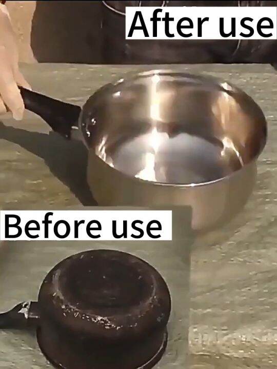 🥇3 seconds quick clean🥇Stainless Cleaner 600ml No damage to cookware