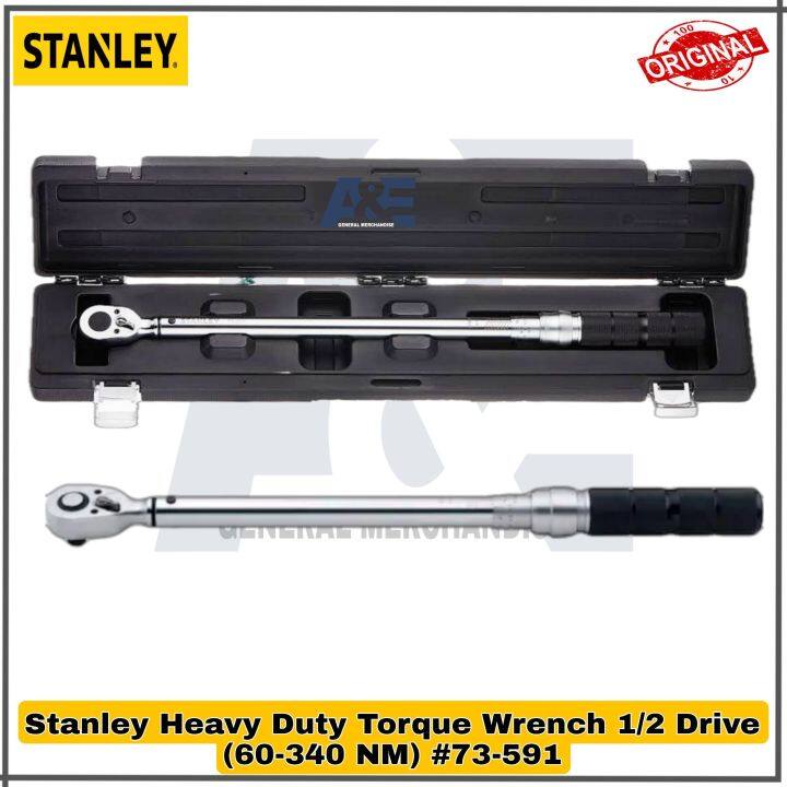 Stanley Heavy Duty Torque Wrench 1 2 Dr Click Type 60 340NM 73 591   Sfb63b7ee975249fbaf853248d00a3f7dd  720x720q80 