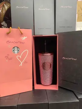 Starbucks x black pink sippy cup lisa full of diamonds – chuxinxiaopu