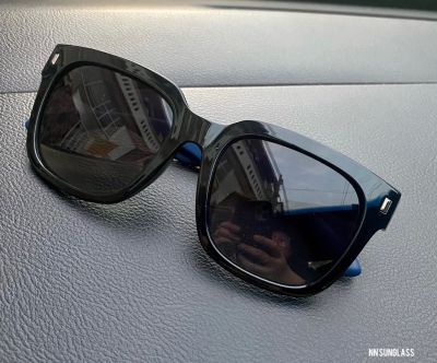 PARIM ( 12010 ) Polarized Lens เหลี่ยมใหญ่หน้ากว้าง แข็งแรงTR ขาล็อค3ชั้น นน.เบา ใส่สบาย