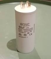 คาปาซิเตอร์ Motor Capacitor 60 UF 400-450V คาปาซิเตอร์แบบขาเสียบ สินค้าพร้อมส่ง