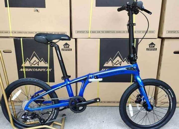 mountain peak folding bike