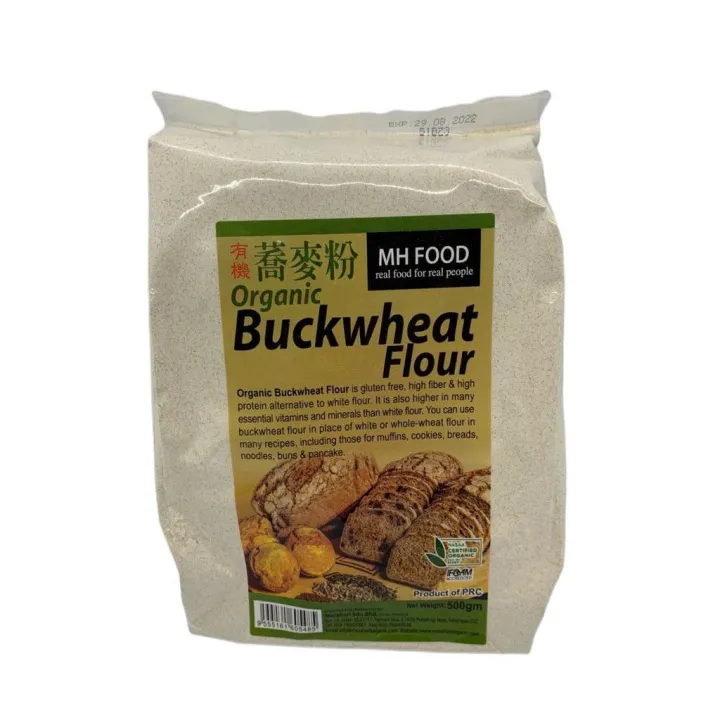 [MH Food] Organic Buckwheat Flour Gluten Free 500gm Lazada