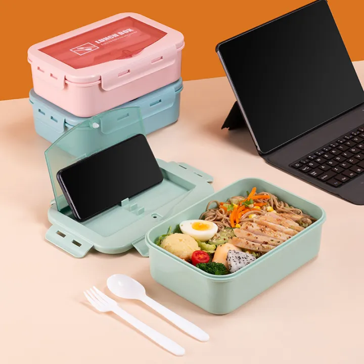 Lunch Box Set Bekas Makanan Microwave Safe Bento Lunch Box Tapau Lunch