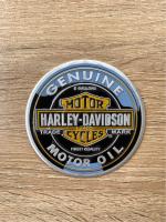 โลโก้ HARLEY DAVIDSON ขนาด 9cm. อะลูมิเนียม