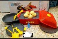 ของเล่นจำลองเครื่องทำทาโกยากิพร้อมอุปกรณ์ช