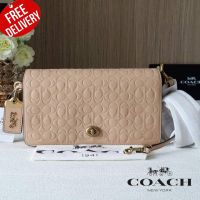 กระเป๋าสะพาย COACH DINKY IN SIGNATURE LEATHER