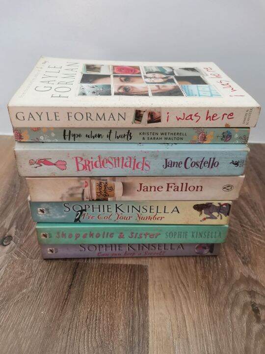 Preloved english books with free bookmark | Lazada PH