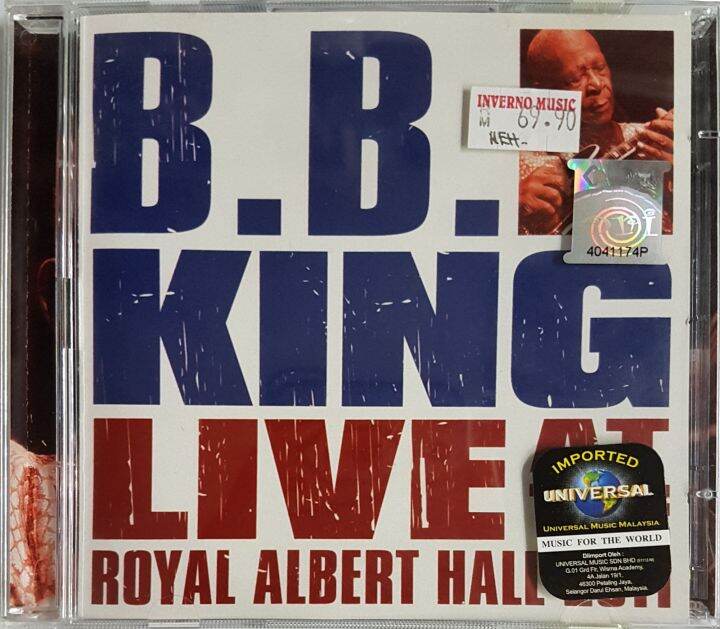 B.B. King - Live At Royal Albert Hall 2011 CD | Lazada