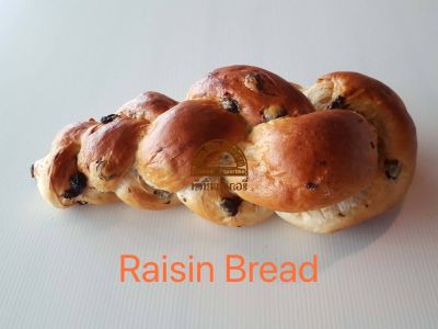 Raisin Bread. 450 g (weight before baking)European Homemade Bakery