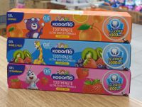 ( แพ็ค 3 หลอด ) KODOMO TOOTHPASTE ULTRA SHIELD FORMULA SUGAR FREE ยาสีฟันเด็กโคโดโม ชนิดเจล ปริมาณสุทธิ40 กรัม×3หลอด (มีให้เลือก 3 รส)