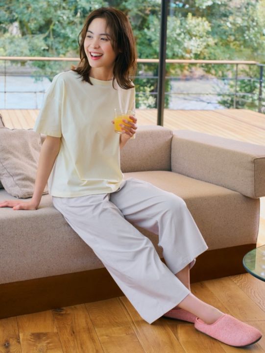 Bộ ngủ Pijama Uniqlo nữ Nhật Bản  418578  Ijapan