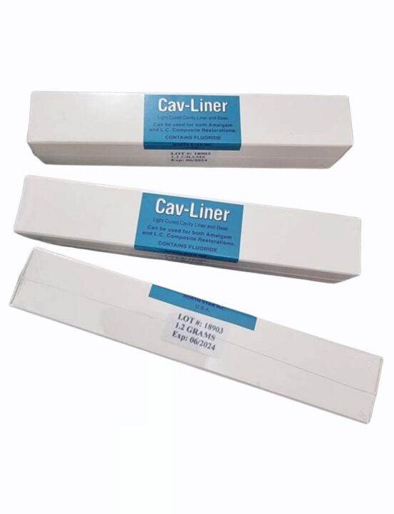 CAVLINER LIGHT CURED CAVITY LINER AND BASE / FOR DENTAL USE exp. 05