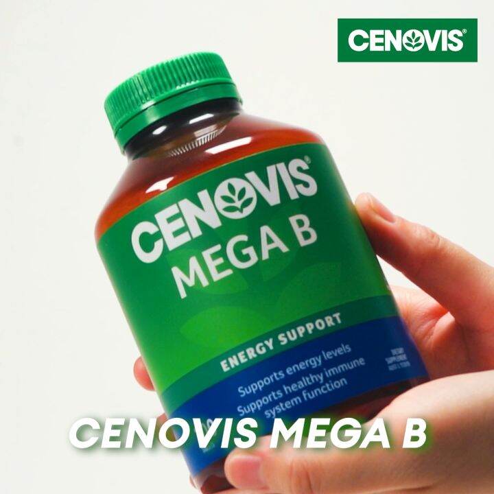 Cenovis Mega B 200 Tablets Value Pack Supports Energy Levels And A ...