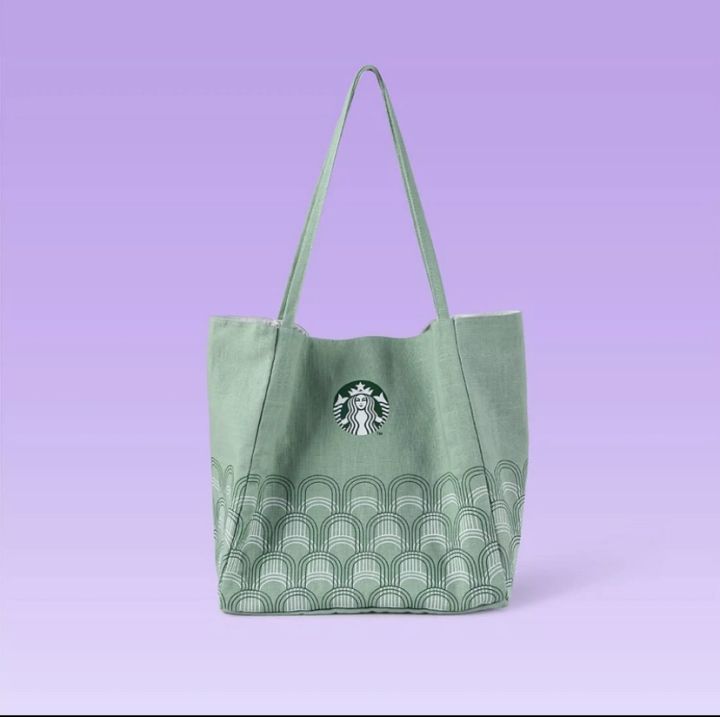 starbucks-green-hemp-tote-bag