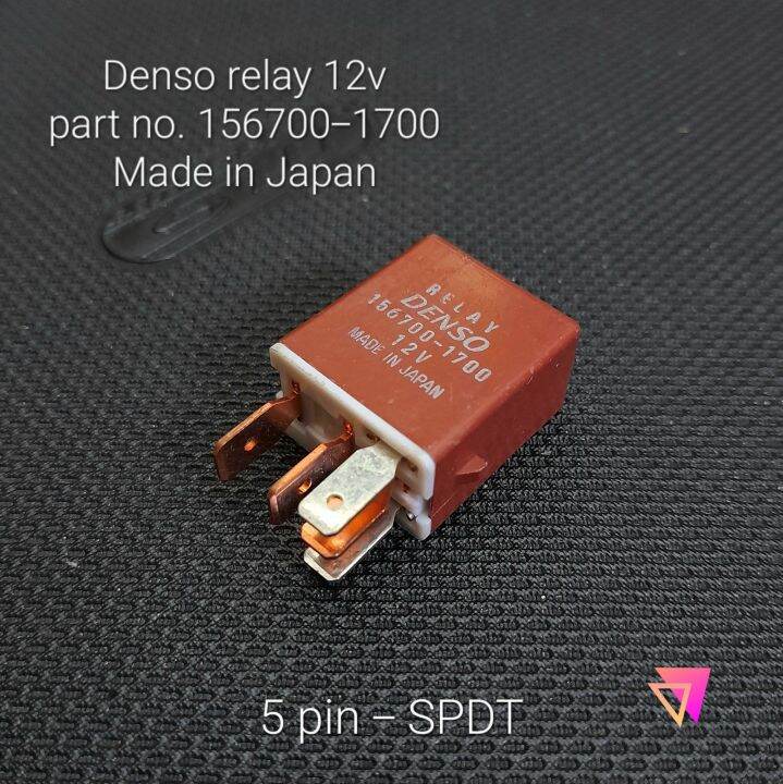 Denso relay for car and motorcycle 12v 4 pin or 5 pin low voltage