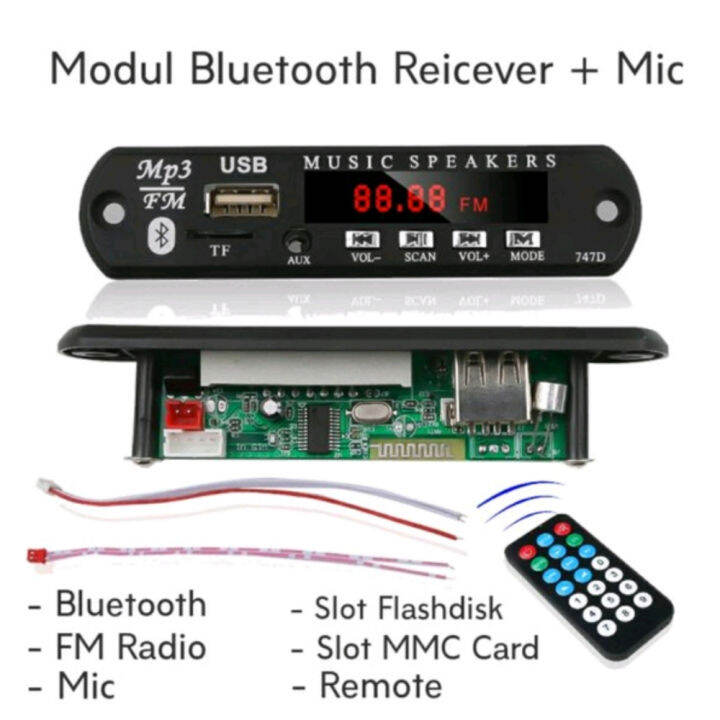 KIT MODUL MP3 player bluetooth VISERO Lazada Indonesia