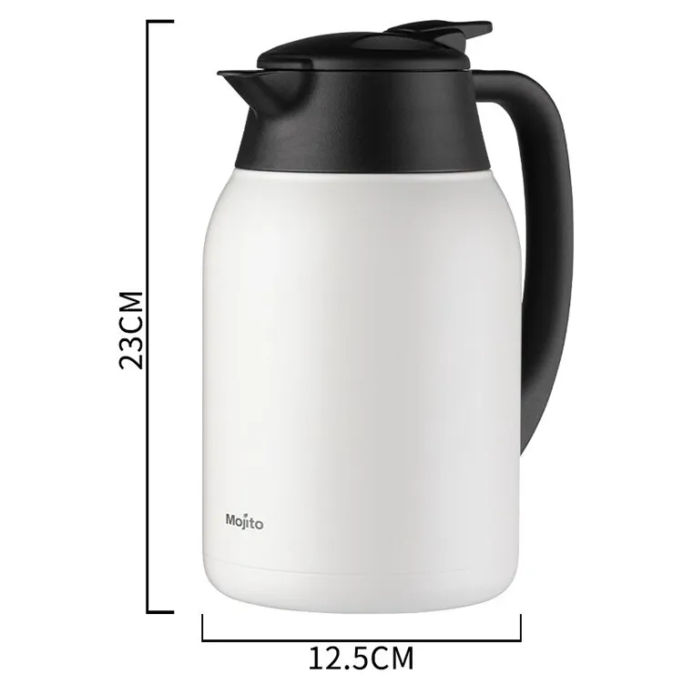 68oz 2L Thermal Coffee Carafe,Sus316 Double Walled Vacuum Coffee Caraf