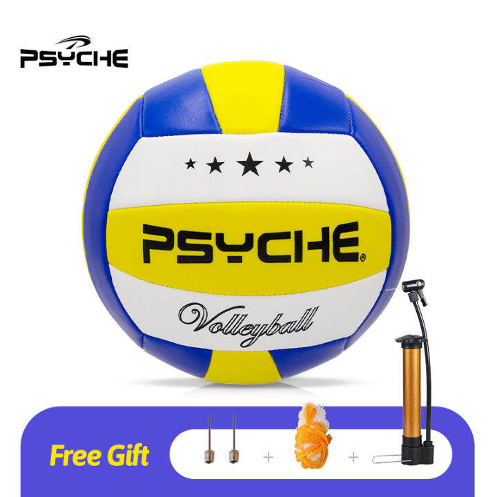 「Psyche」Volleyball Ball Original Size 5 Soft Indoor Outdoor Volleyballs