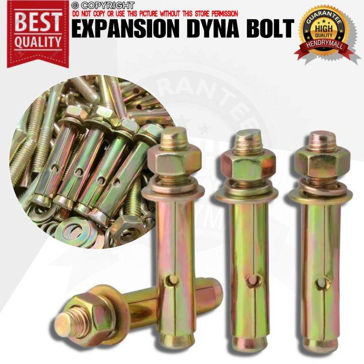 Dynabolt Dyna Bolt Expansion Sleeve Anchor Concrete Bolt ( 1/4