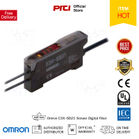 Omron E3X-SD21 Sensor Digital Fiber ฟังก์ชั่น Single Digit NPN (รุ่นประหยัด) อุปกรณ์ตรวจจับวัตถุออมรอน