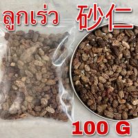 ลูกเร่ว 100 กรัม (砂仁 100g) ซายิ้ง ผลเร่ว เร่ว Fructus Amomi ซาเหริน Sharen เร่วดง Villous Amomum Fruit สมุนไพรจีน