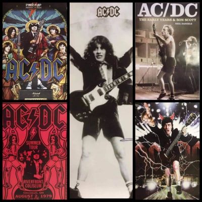 โปสเตอร์วง AC/DC มีหลายแบบ ขนาด23.5x34.5นิ้ว