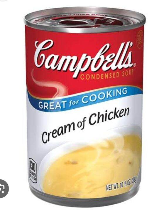 Campbells Cream Of Chicken Condensed Soup 298g Lazada Ph 5380