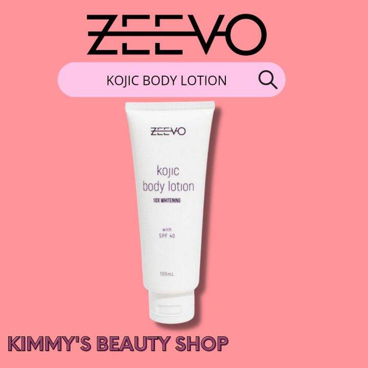 ZEEVO KOJIC BODY LOTION with FREEBIE Lazada PH