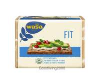 (Free shipping) Wasa Fit Crispbread 275 g ขนมปังกรอบโฮลวีต ตรา วาซา 275 กรัม