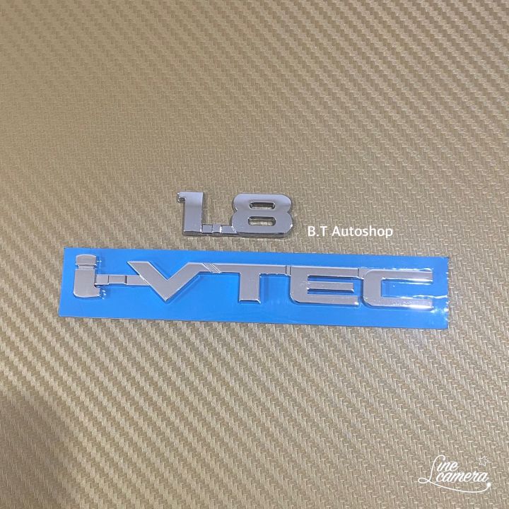 โลโก้-1-8-i-vtec-ติด-civic-fd-ราคาต่อชุด-2-ชิ้น