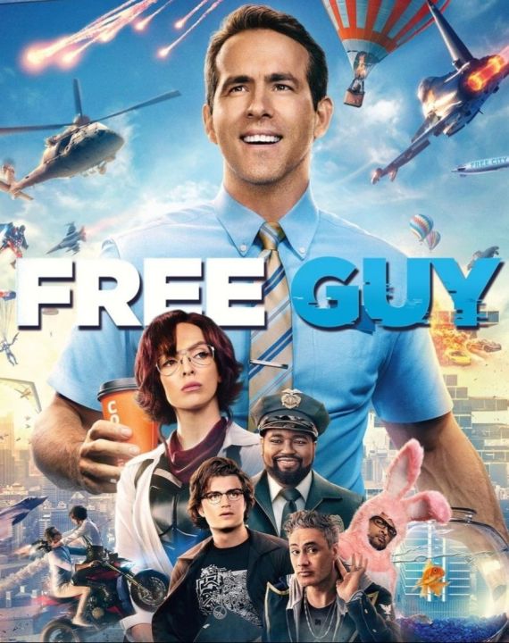Free Guy ขอสักทีพี่จะเป็นฮีโร่ : 2021 #หนังฝรั่ง - แอคชั่น (ดูพากย์ไทยได้-ซับไทยได้)