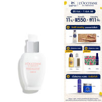 LOccitane Reine Blanche Serum Brightening Concentrate 30ml ล็อกซิทาน เซรั่ม แคน บลองช์ สูตรไวท์เทนนิ่ง (ขาวกระจ่างใส, เปล่งประกาย , ผิวหมองคล้ำ)