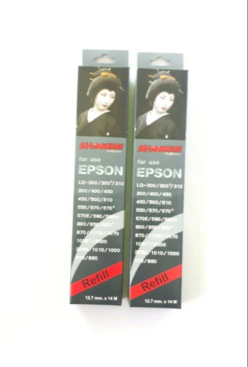 รีฟิวส์-สำหรับเครื่องพิมพ์-epson-7755-ribbon-refill-for-epson-7755-lq-300-300-ribbon