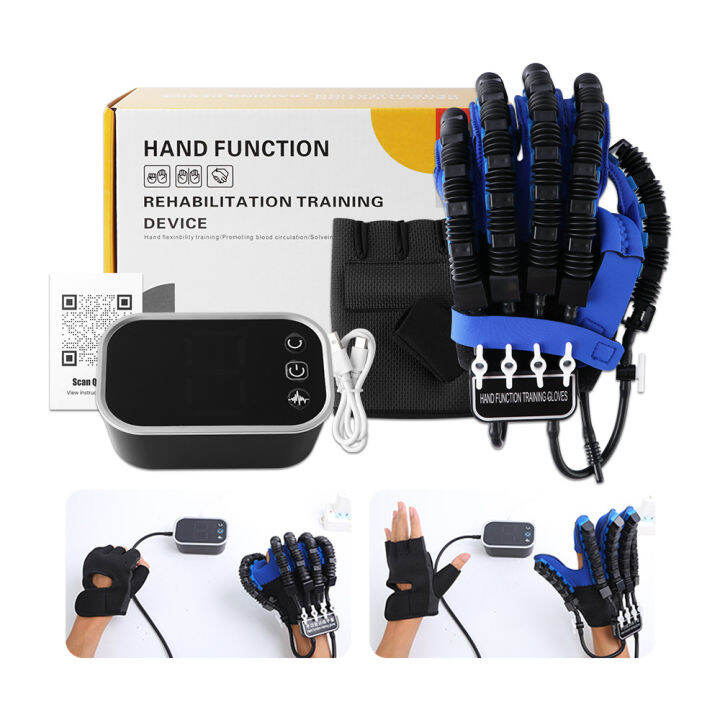 Suolaer Hand Rehabilitation Robot Physiotherapy Gloves Hemiplegia ...