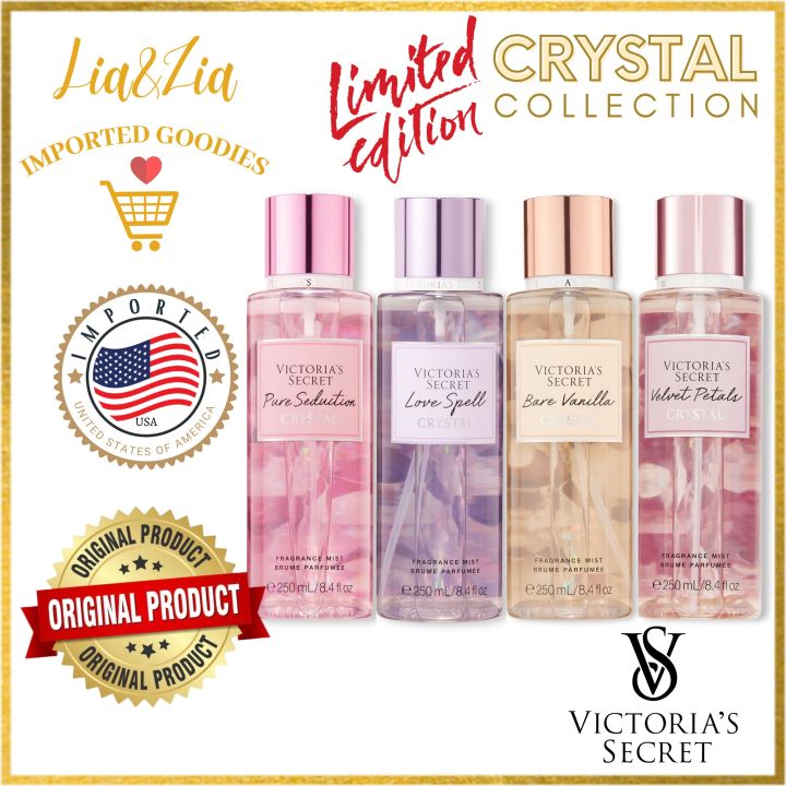 Crytal Collection by Victoria’ Secret : Bare Vanilla, Velvet Petals ...