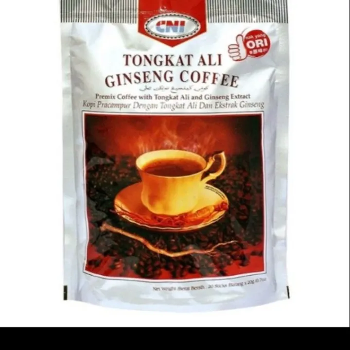 CNI TONGKAT ALI GINSENG COFFEE 20 Sachets x 20g | Lazada