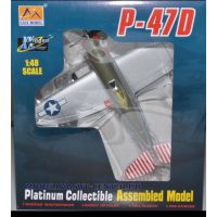 โมเดลเครื่องบิน 1/48 P-47D Lightning Fighter [Easy Model]