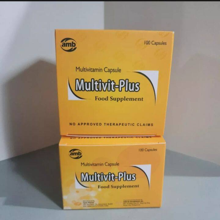 Multivit-Plus 100capsules Food Supplement | Lazada PH