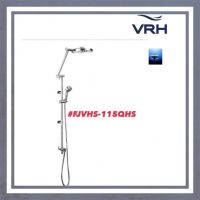 #VRH#ชุดฝักบัวRAIN SHOWERปรับ2ระดับ วาล์วเดี่ยวแบบติดผนังพร้อมหัวฝักบัวขนาด8” และฝักบัวมือถือขนาด2.5”#FJVHS-115QHS