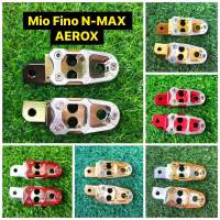 พักเท้าหลัง​ งาน CNC รุ่น Mio Fino N-MAX AEROXงานคุณภาพดี ราคาพิเศษ หมดแล้วหมดเลย