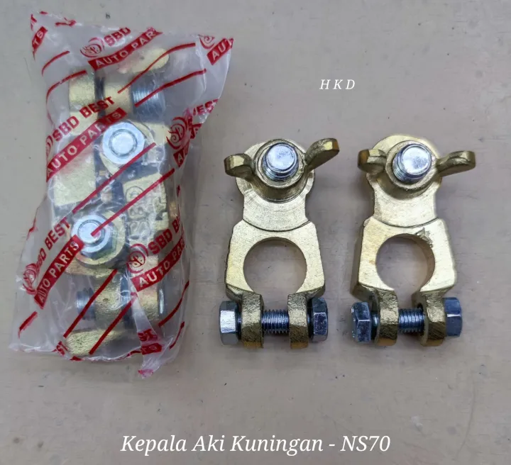 KEPALA AKI / ACCU MOBIL NS 70 KUNINGAN - BESAR * SUBADI * | Lazada