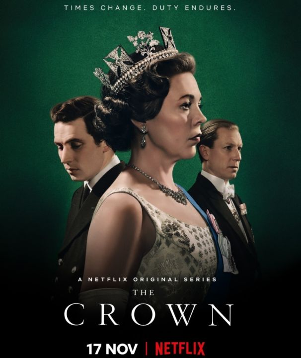 DVD The Crown เดอะคราวน์ ซีซั่น 3 : 2019 #ซีรีส์ฝรั่ง (ดูพากย์ไทยได้-ซับไทยได้) 3 แผ่นจบ