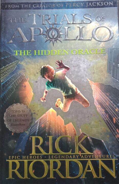 The Trials Of Apollo The Hidden Oracle By: Rick Riordan 55 L A | Lazada PH