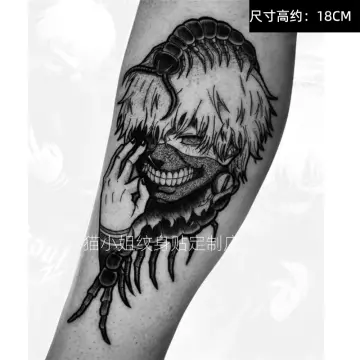 Tattoo uploaded by Chitayart  Kaneki tattoo Tokyo Ghoul  Tattoodo