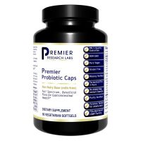 Premier Research Labs Premier Research Probiotic Caps, Full Spectrum, Beneficial Flora for Gastrointestinal Health, 60 Vegetarian Softgels, Dietary Supplement