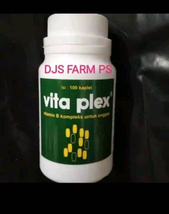 Vita Plex 100 Medion Vitamin B Komplek B Kompleks B Complex Hewan ...