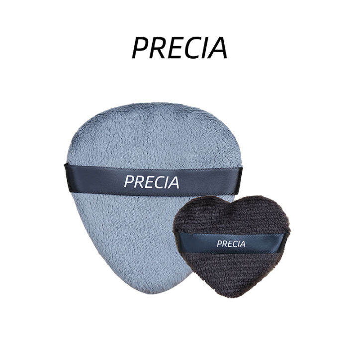 Precia Finishing Powder Puff Liquid Foundation HighGloss Fluffy Hair